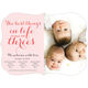 Pink Best In Threes Triplets Photo Birth Announcements Image 3 of 6